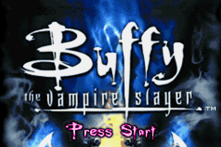 Buffy the Vampire Slayer Title Screen